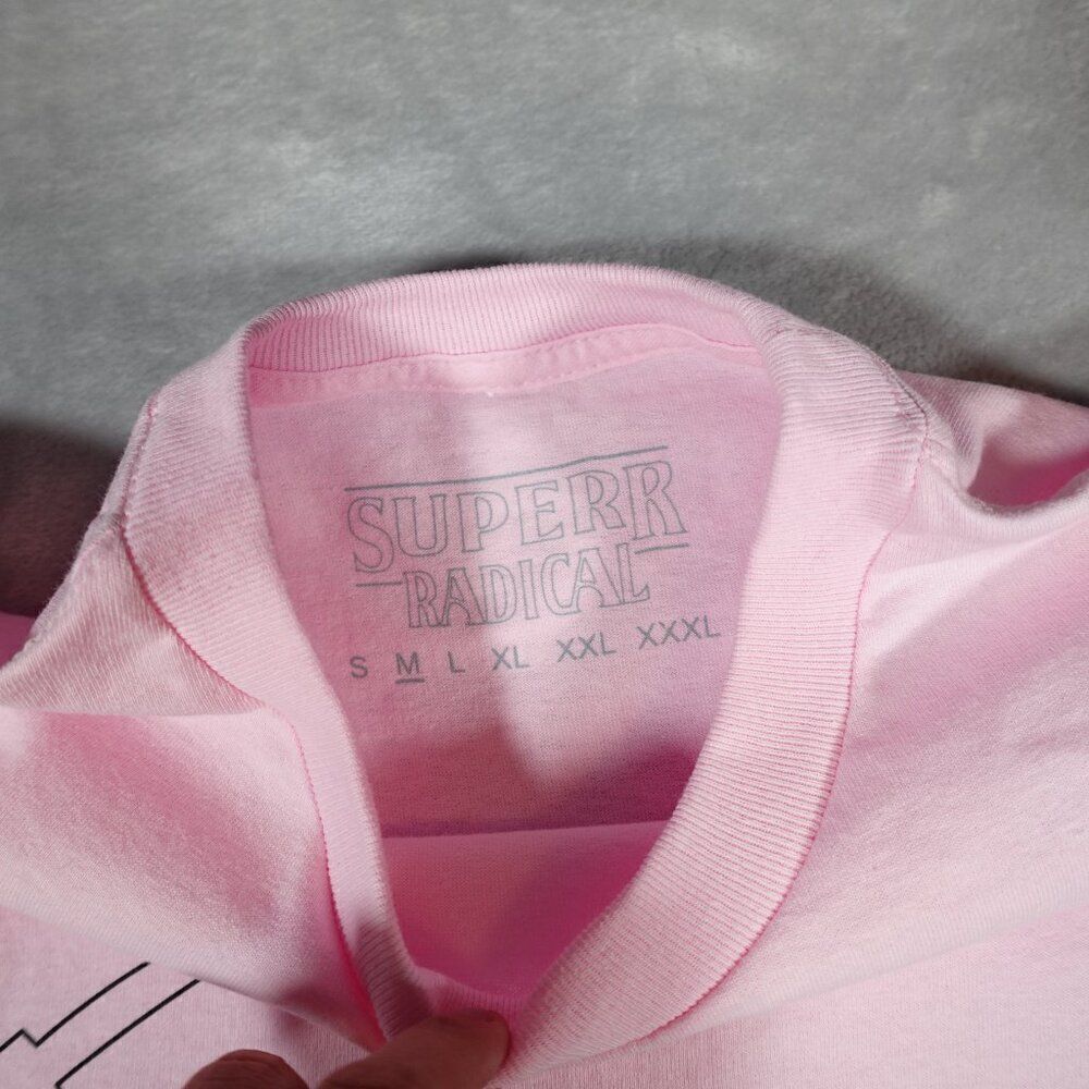 Superrradical Children Of The Cult Parody T Shirt Mens M Halloween Pink - Picture 4 of 7